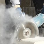 grinder creating alot of silica dust