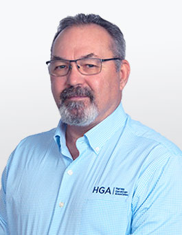 headshot of Larry Roewer, HGA Sales Representative of Upstate New York territory